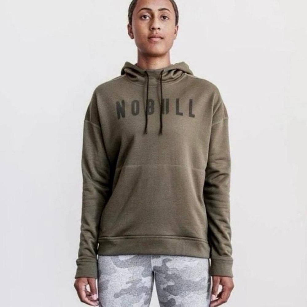 NOBULL Olive Green Legacy Hoodie – Women’s – Size Small – NWT